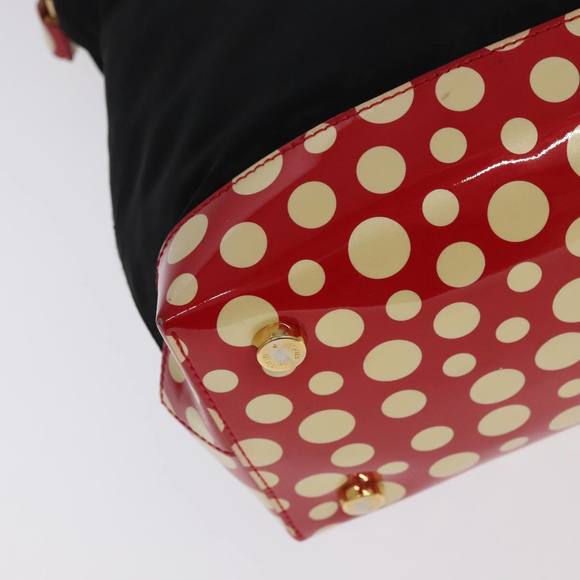 LOUIS VUITTON Vernis Dot Infinity Lockit MM Hand Bag M40681 LV Auth 98310 - Picture 14 of 16